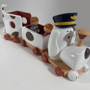 Tickety Toc Pufferty Dog Toys R‎ Us Musical Train w/ Figures Tested/Working